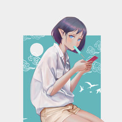 This is a pixiv picture whose title is 49.