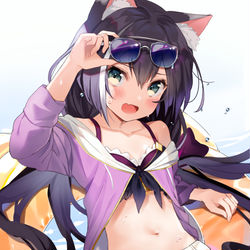 This is a pixiv picture whose title is 「急に水かけるんじゃないわよっ！」.