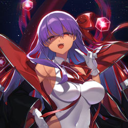 This is a pixiv picture whose title is 邪神系後輩.