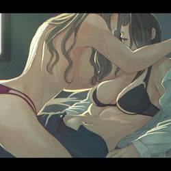 This is a pixiv picture whose title is 百合.