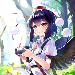 This is a pixiv picture whose title is コノ葉隠レ～石～.