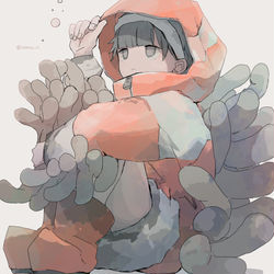 This is a pixiv picture whose title is 今日の絵.