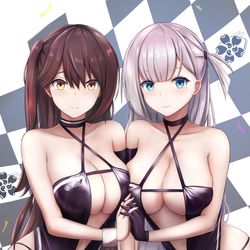 This is a pixiv picture whose title is ＲＱ鶴姉妹.