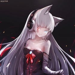 This is a pixiv picture whose title is "いけない子".