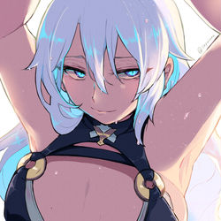 This is a pixiv picture whose title is 水着ベルセティア.