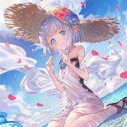 This is a pixiv picture whose title is サマー・リリィ.