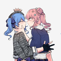 This is a pixiv picture whose title is 😗.