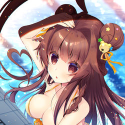 This is a pixiv picture whose title is 球磨ちゃん進水日2020.