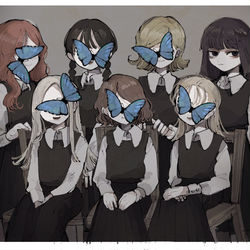 This is a pixiv picture whose title is 集合写真.