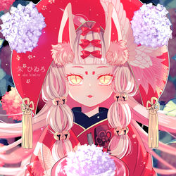 This is a pixiv picture whose title is 赤ゐ契り.