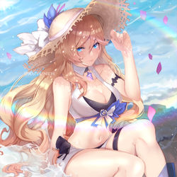This is a pixiv picture whose title is Summer Durandal.
