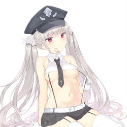 This is a pixiv picture whose title is 天使警察.