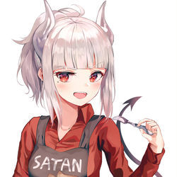 This is a pixiv picture whose title is Helltaker.