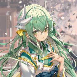 This is a pixiv picture whose title is Kiyohime.