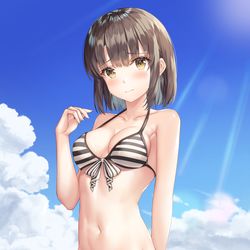 This is a pixiv picture whose title is 加藤 恵.
