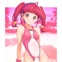 This is a pixiv picture whose title is 水着ほしな星人。.