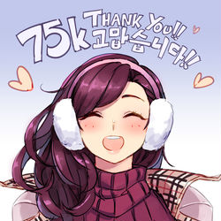 This is a pixiv picture whose title is 75k.