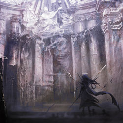 This is a pixiv picture whose title is The Holiness.