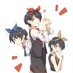 This is a pixiv picture whose title is 更科るか.