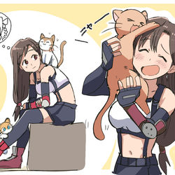This is a pixiv picture whose title is FF7まとめ.
