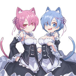 This is a pixiv picture whose title is 리제로.