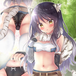 This is a pixiv picture whose title is シオリンにえっちなパンツ履かせたい.