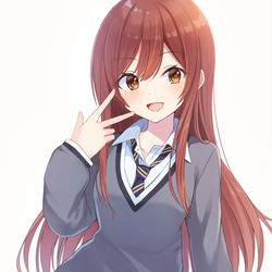 This is a pixiv picture whose title is 甘奈ちゃん.