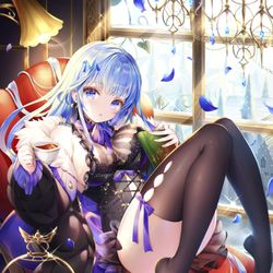 This is a pixiv picture whose title is 絵守未來.