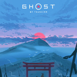 This is a pixiv picture whose title is Ghost of Tsushima.