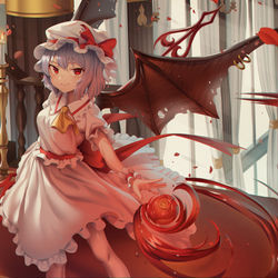 This is a pixiv picture whose title is レミリア・スカーレット.