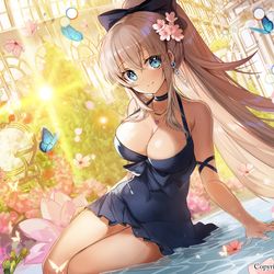 This is a pixiv picture whose title is ロマンチックガーデン.