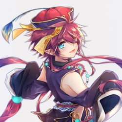 This is a pixiv picture whose title is キョンシーちゃん.