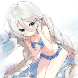 This is a pixiv picture whose title is 水着コッコロ.