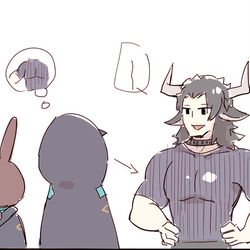 This is a pixiv picture whose title is アークナイツの落書き.