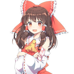 This is a pixiv picture whose title is 霊夢さん.