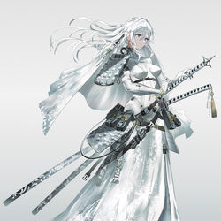 This is a pixiv picture whose title is Bride.