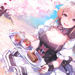 This is a pixiv picture whose title is ガール・カフェ・ガン.