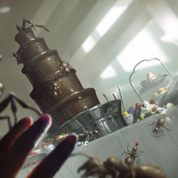 This is a pixiv picture whose title is SCP-743.