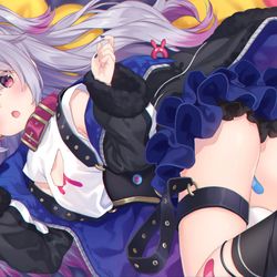 This is a pixiv picture whose title is 兎咲ミミ🐰🍭.