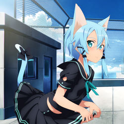 This is a pixiv picture whose title is Sword Art Onine 84BG.