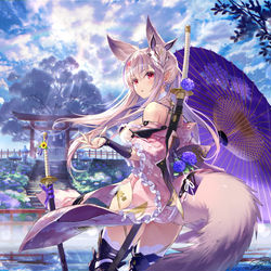This is a pixiv picture whose title is 梅雨明けと夏の空気.