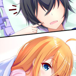 This is a pixiv picture whose title is ぷに.
