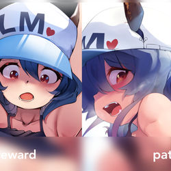 This is a pixiv picture whose title is Patreon reward.
