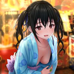 This is a pixiv picture whose title is 知ってますか、昔の人は浴衣に下着をつけなかったらしいデスよ….