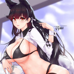 This is a pixiv picture whose title is 愛宕(アズールレーン).