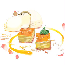 This is a pixiv picture whose title is ココナツケーキ.