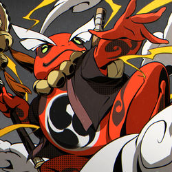 This is a pixiv picture whose title is カエルB.