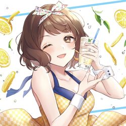 This is a pixiv picture whose title is 『レモネードはいかがでしょうか？』.