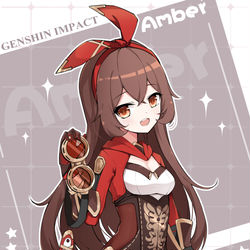 This is a pixiv picture whose title is ❤AAAAAmber.
