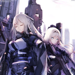 This is a pixiv picture whose title is "戦闘終了".